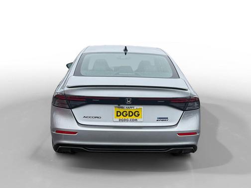Solar Silver Metallic 2026 Honda Accord Hybrid Sport-L