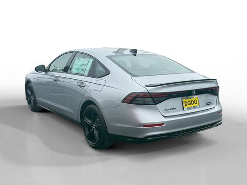Solar Silver Metallic 2026 Honda Accord Hybrid Sport-L