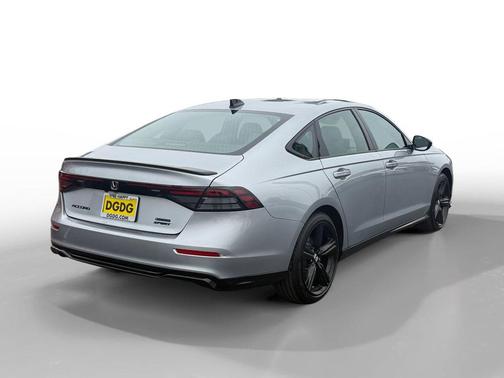 Solar Silver Metallic 2026 Honda Accord Hybrid Sport-L