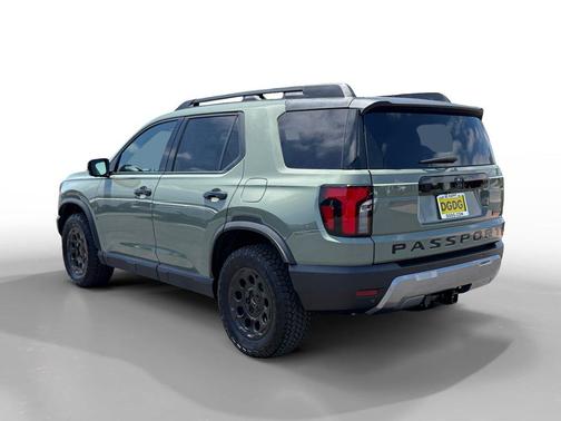 Ash Green Metallic 2026 Honda Passport AWD TrailSport Elite Blackout