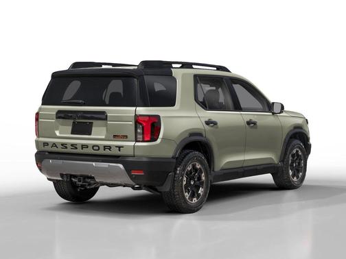 Ash Green Metallic 2026 Honda Passport AWD TrailSport Elite Blackout