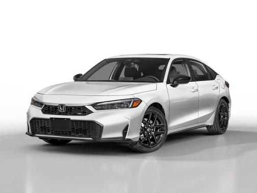 Platinum White Pearl 2026 Honda Civic Hybrid Sport
