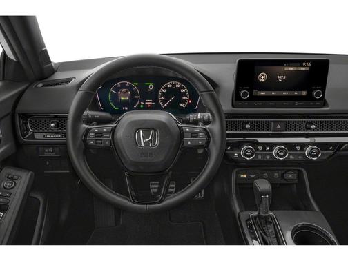 Platinum White Pearl 2026 Honda Civic Hybrid Sport