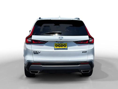 Platinum White Pearl 2026 Honda CR-V Hybrid Sport-L FWD