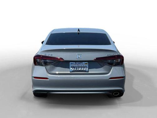 Gray 2025 Honda Civic Sport