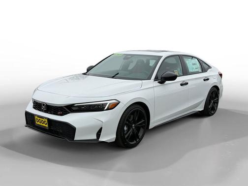 Platinum White Pearl 2026 Honda Civic Si Base