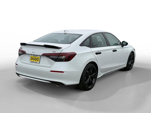 Platinum White Pearl 2026 Honda Civic Si Base
