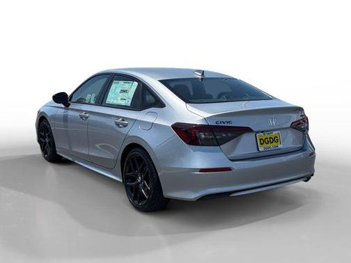 Solar Silver Metallic 2026 Honda Civic Sport