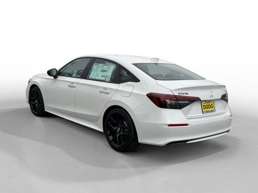 Platinum White Pearl 2026 Honda Civic Sport