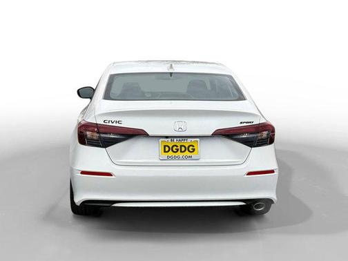 Platinum White Pearl 2026 Honda Civic Sport