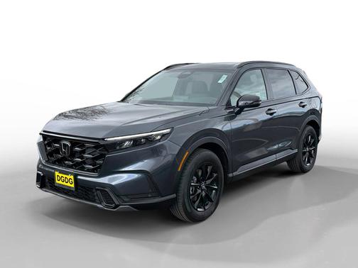 Meteorite Gray Metallic 2026 Honda CR-V Hybrid Sport-L AWD