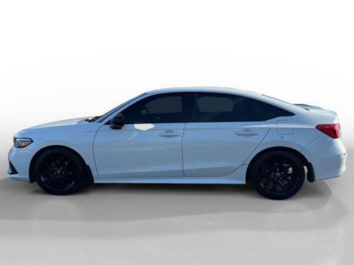 Platinum White Pearl 2024 Honda Civic Sport