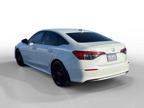 Platinum White Pearl 2024 Honda Civic Sport