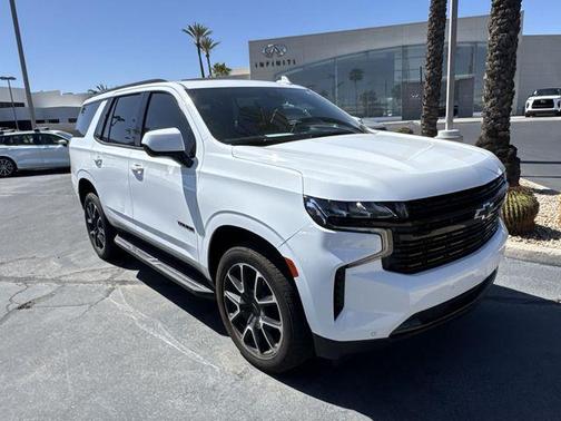 Summit White 2023 Chevrolet Tahoe RST