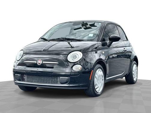 Nero Puro 2015 FIAT 500 Pop