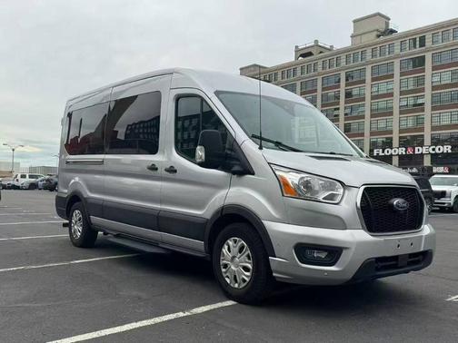 Ingot Silver 2022 Ford Transit-350 XLT
