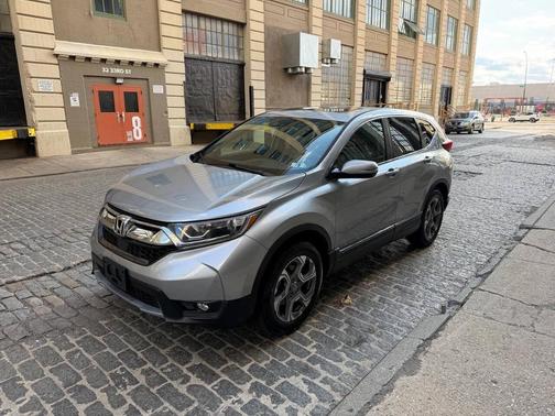 Lunar Silver Metallic 2017 Honda CR-V EX
