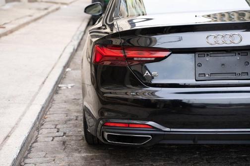 Mythos Black Metallic 2020 Audi A5 2.0T Premium