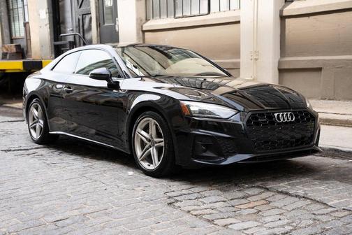 Mythos Black Metallic 2020 Audi A5 2.0T Premium