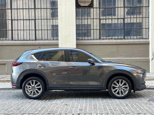 Machine Gray Metallic 2021 Mazda CX-5 Grand Touring