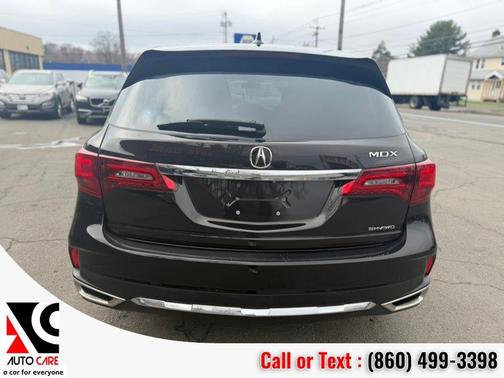 Brown 2017 Acura MDX 3.5L w/Technology Package