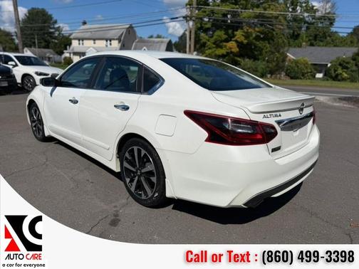 Pearl White 2018 Nissan Altima 2.5 SR