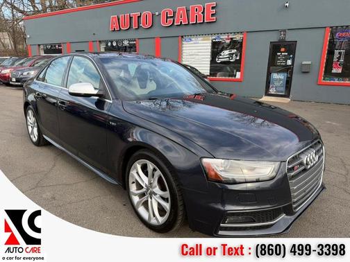 Blue 2015 Audi S4 3.0T Premium Plus
