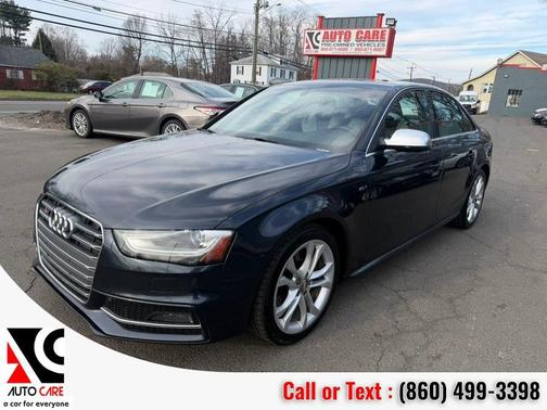 Blue 2015 Audi S4 3.0T Premium Plus
