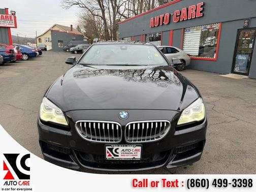 Black 2016 BMW 650 xDrive