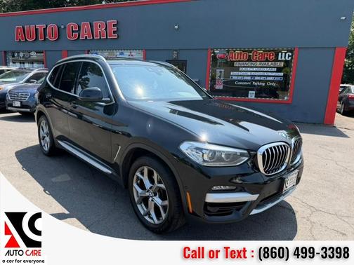 Jet Black 2021 BMW X3 xDrive30i