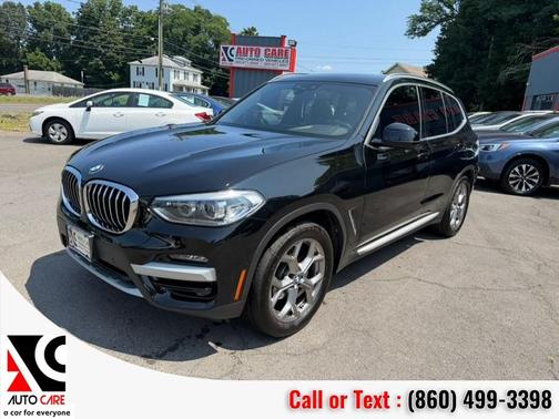 Jet Black 2021 BMW X3 xDrive30i