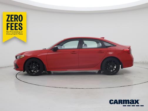 Red 2024 Honda Civic Sport