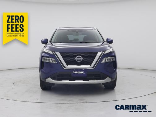 Blue 2023 Nissan Rogue Platinum