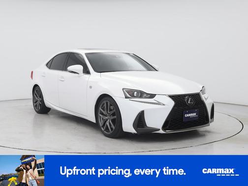 White 2019 Lexus IS 300 F-Sport