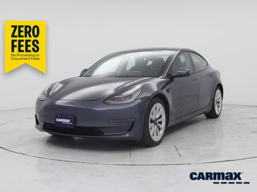 Gray 2022 Tesla Model 3