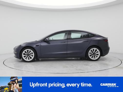 Gray 2022 Tesla Model 3