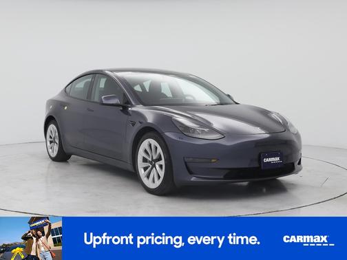 Gray 2022 Tesla Model 3