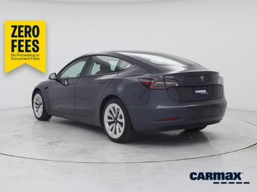 Gray 2022 Tesla Model 3