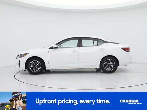 White 2025 Nissan Sentra SV