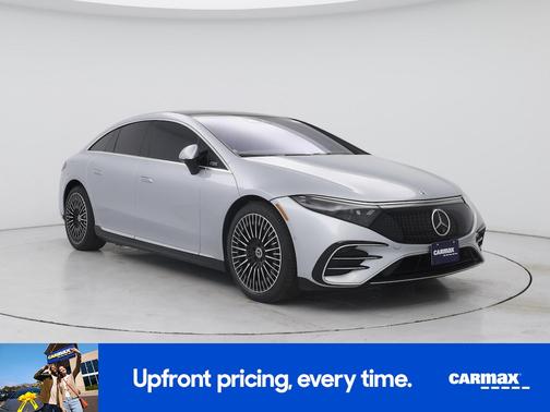 Silver 2022 Mercedes-Benz EQS 450+