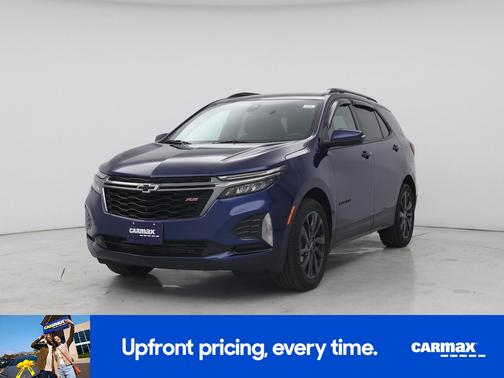 Blue 2022 Chevrolet Equinox RS