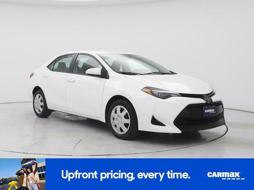 White 2019 Toyota Corolla LE