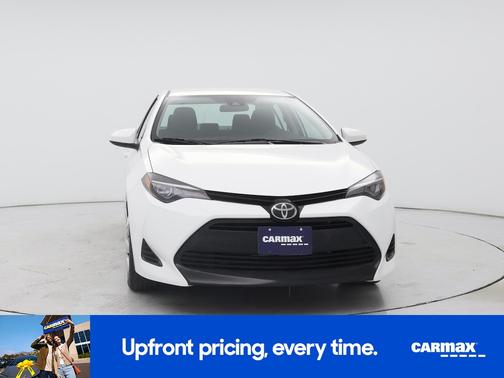White 2019 Toyota Corolla LE