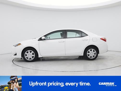 White 2019 Toyota Corolla LE