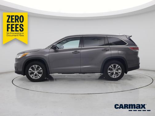 Brown 2014 Toyota Highlander XLE