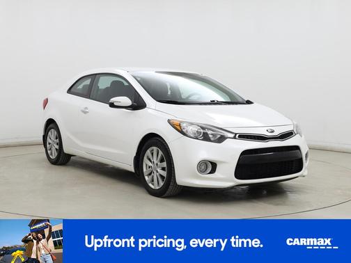 White 2014 Kia Forte EX