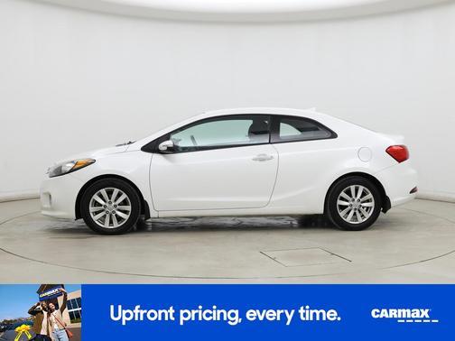 White 2014 Kia Forte EX