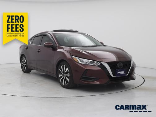 Red 2023 Nissan Sentra SV