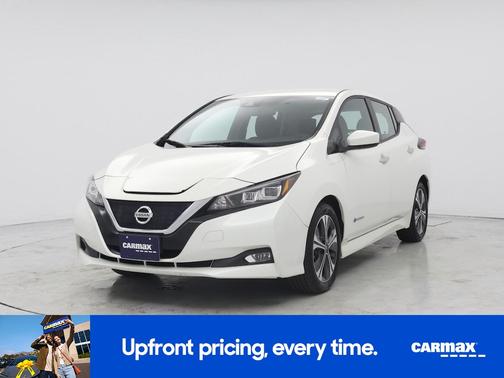 White 2019 Nissan Leaf SV
