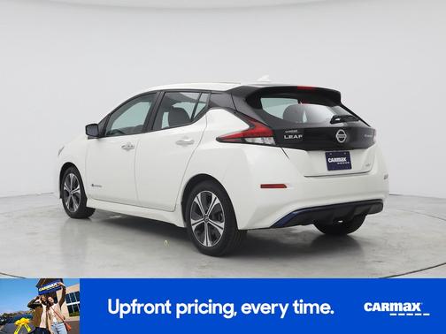 White 2019 Nissan Leaf SV